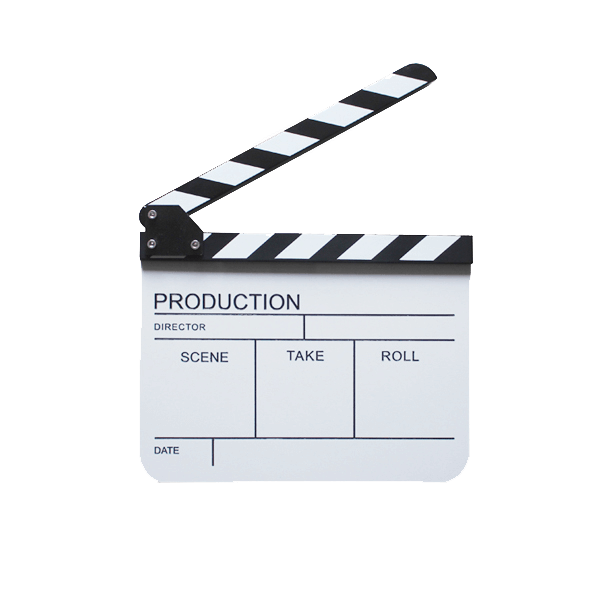 White Clapper Boards