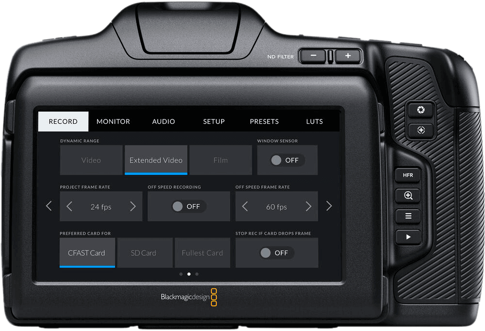 Blackmagic Design Pocket Cinema Camera 6K Pro 2 Blackmagic Design Pocket Cinema Camera 6K Pro